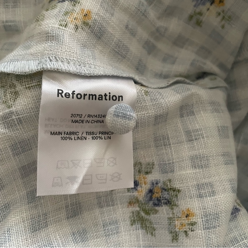 Reformation | Melony Linen Dress - Picture 5 of 5